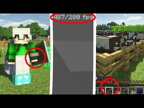 What Are the Best Vanilla Tweaks for Minecraft? thumbnail