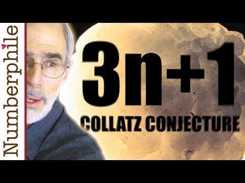 UNCRACKABLE? The Collatz Conjecture - Numberphile thumbnail