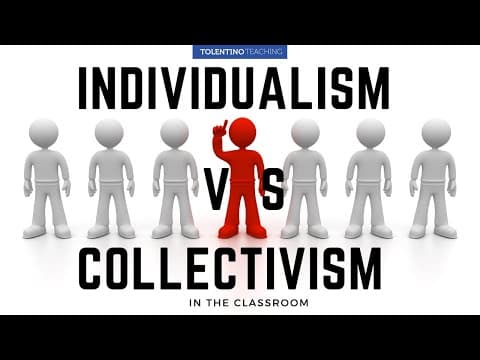 Individualism vs Collectivism: Why it Matters in the Classroom thumbnail