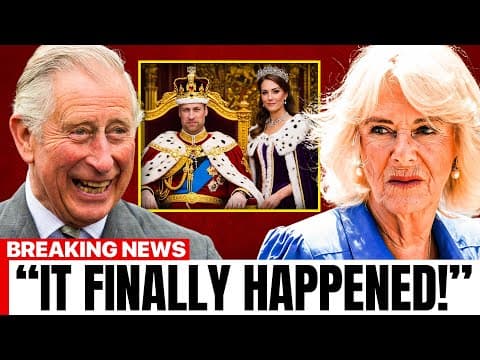 NO ONE WAS READY — Catherine & William APPEAR as King & Queen for the FIRST TIME thumbnail