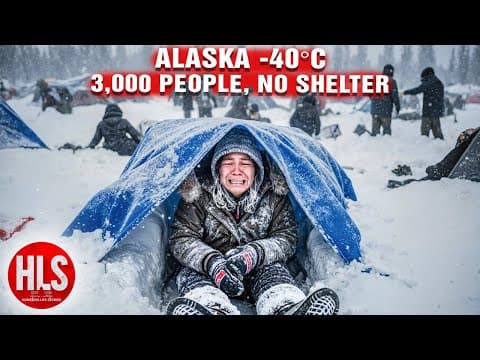 Alaska Homeless Crisis 2025: Anchorage Winter, Native Communities & 3,000 With Nowhere to Go thumbnail