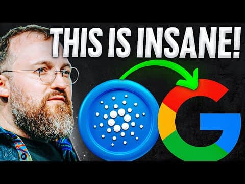 Cardano Partners With Google! (What This Means For ADA Price) thumbnail