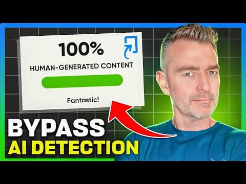 How to Bypass AI Detection - Even Turnitin! 😱 thumbnail