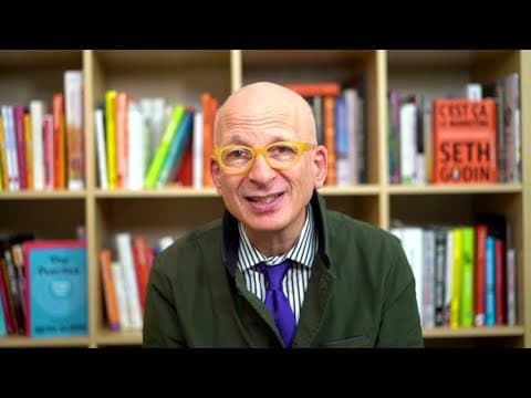 Seth Godin's TOP 10 SUCCESS Lessons thumbnail