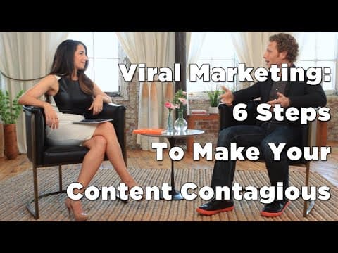 Viral Marketing: 6 Steps to Make Your Content Contagious w/ Jonah Berger thumbnail