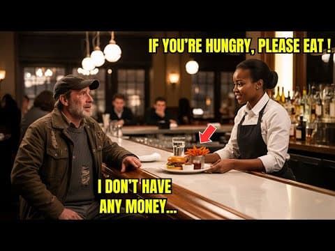 Millionaire Pretends to Be Broke at His Bar - Waitress's Response to His Order Leaves Him Speechless thumbnail