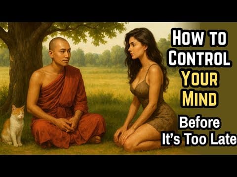 Control Your Mind Before It Destroys Your Life | Monk And Cat Story | thumbnail