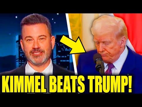 BREAKING: Kimmel ENDS TRUMP TERM With KNOCKOUT BLOW! thumbnail