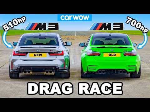 New BMW M3 v Old 700hp M3: DRAG RACE thumbnail