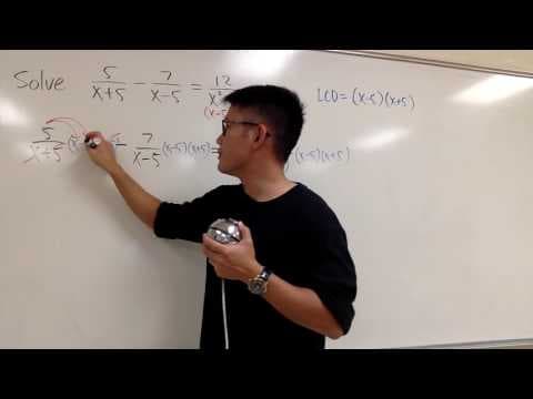 MET#49, Solving a Rational Equation thumbnail