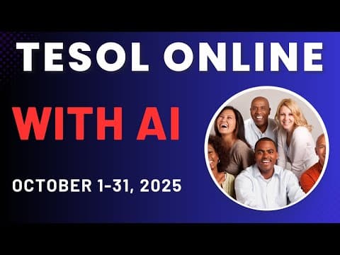 TESOL Online with AI Generated by VoxDeck AI Presentation Maker thumbnail