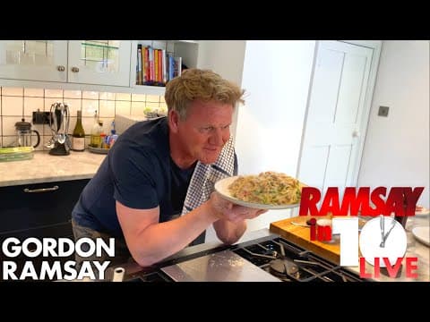 Gordon Ramsay Cooks Carbonara in Under 10 Minutes | Ramsay in 10 thumbnail