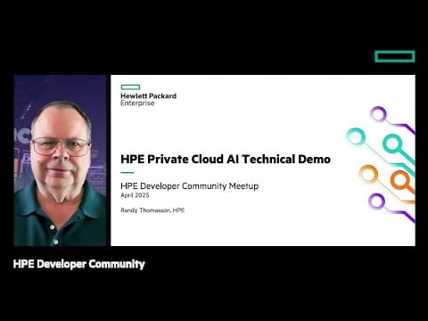 HPE Private Cloud AI Technical Demo thumbnail