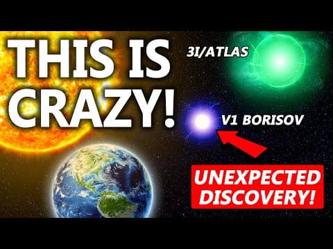 New ROGUE OBJECT Discovered In-Between 3I/ATLAS and EARTH 🔭 3I/ATLAS Probe or New Comet? thumbnail