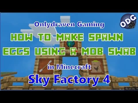 How to Create Spawn Eggs in Minecraft Sky Factory 4 thumbnail