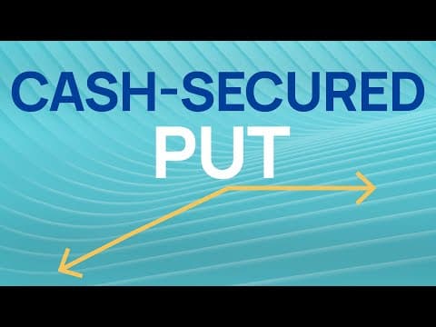 What is a Cash-Secured Put in Options Trading? thumbnail