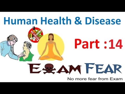 Biology Human Health & Diseases part 14 (Antibodies & Antigens, B cells , T cells) class 12 XII thumbnail