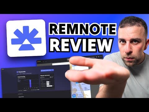 Ultimate RemNote Review: Best Student Note-Taking App? thumbnail