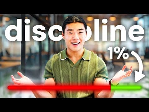 Discipline is simple. 10 secrets you need to know… thumbnail