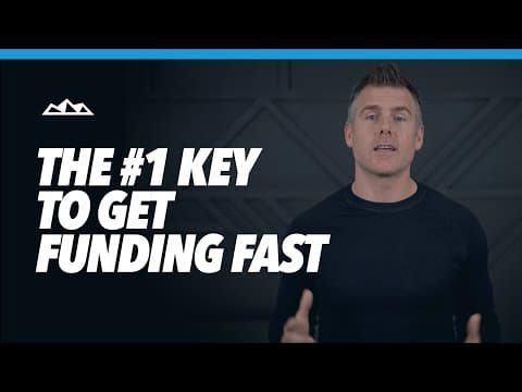 Startup Funding Rounds EXPLAINED (The #1 Key To Get Funding FAST) thumbnail