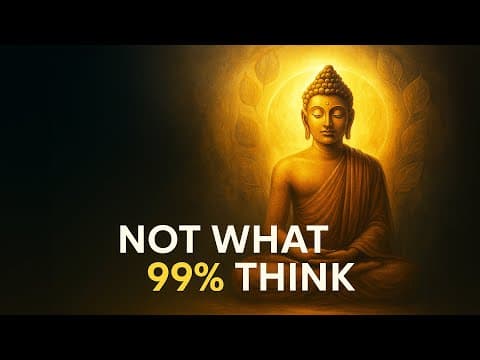 Buddhism: The Religion Of No-Religion (Only 1% The Wise See It) thumbnail