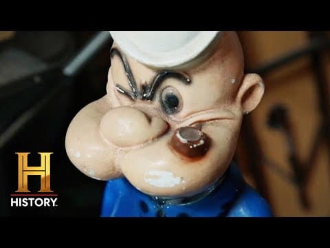 American Pickers: CREEPY CARNIVAL CLOWNS - Picking in Larry's Land (Season 24) | History thumbnail