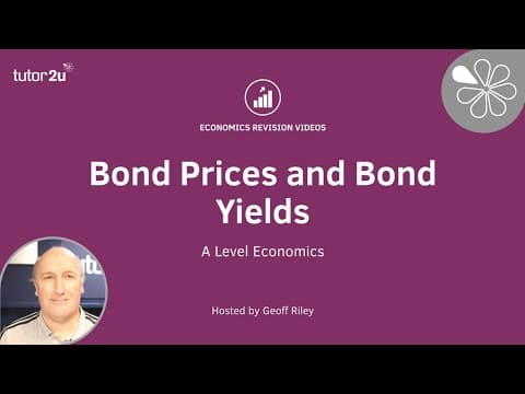Bond Prices and Bond Yields Explained | Economics thumbnail