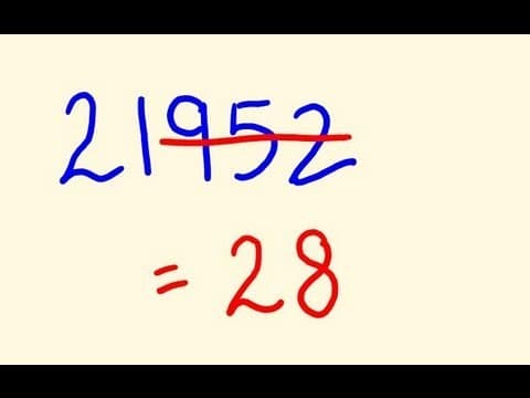 Cube Roots in 2 sec using Vedic Math Trick thumbnail