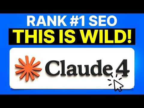 How to Rank #1 in 24 Hours with Claude 4 thumbnail