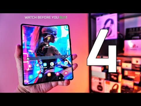 Enough! Samsung Galaxy Z Fold 4 is the FUTURE | Review 🔥 thumbnail