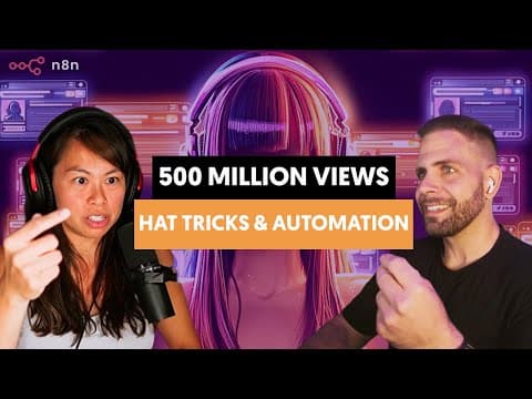 How I Hit 1.4M Followers Solo With AI & Automation [#09 Sabrina Ramonov] thumbnail