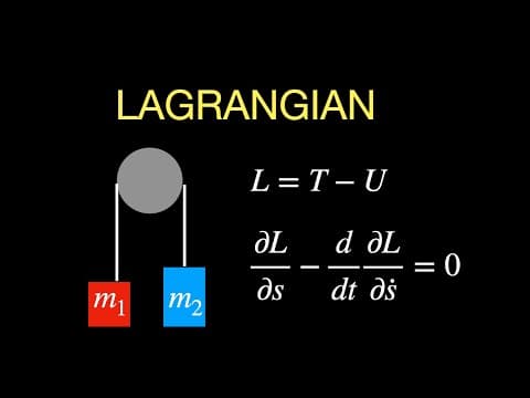 The Atwood Machine with Lagrangian Mechanics thumbnail