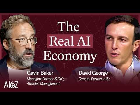 "Is there an AI bubble?” Gavin Baker and David George thumbnail