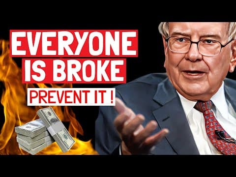 HOW TO NEVER BE POOR - Why 58% of Americans are BROKE 👉 Warren Buffett thumbnail