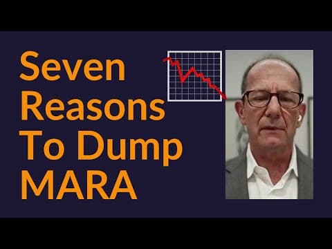 7 Reasons To Dump MARA thumbnail