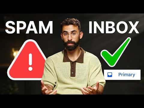 How To Avoid Cold Emails Going To Spam (Improve Email Deliverability) thumbnail