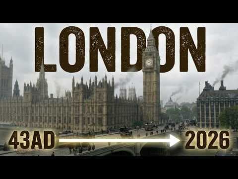 The Entire History of London in 24 Minutes thumbnail
