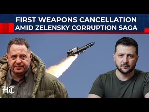 First Weapons Cancellation From NATO Ally As Zelensky Aide Quits Amid Corruption Probe| Ukraine thumbnail