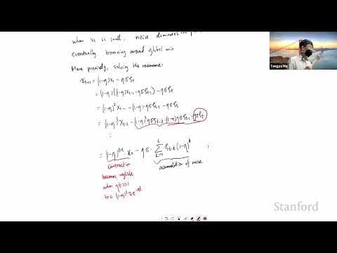 Stanford CS229M - Lecture 17: Implicit regularization effect of the noise thumbnail