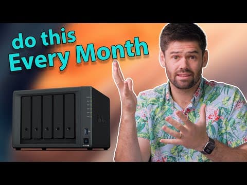 Monthly Maintenance: Keep your NAS running smoothly thumbnail