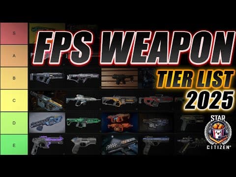 FPS Weapons Tier List of 2025 - Star Citizen 4.3.2 thumbnail
