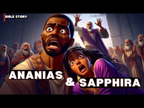 Public Validation is A Deceptive Trap: Ananias and Sapphira Bible Story Animation thumbnail