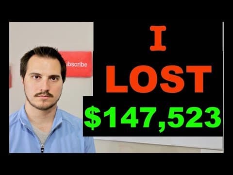 How I Lost $147,523 thumbnail