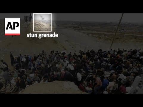 US contractors say their colleagues are firing live ammo as Palestinians seek food in Gaza thumbnail