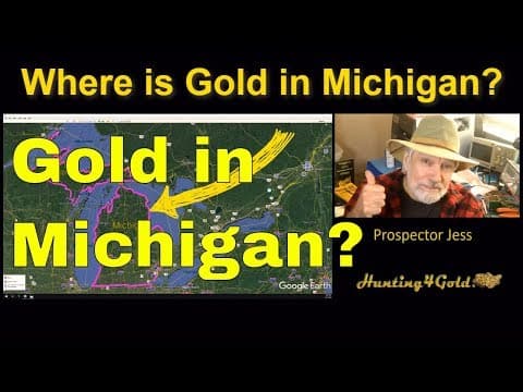 Where Can I Find Gold In Michigan (Prospecting Map Review) thumbnail