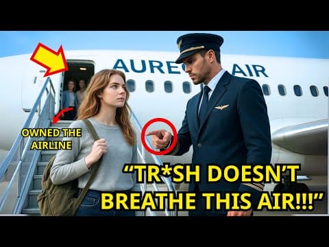 She Was Kicked Off the Plane for “Looking Poor” — Not Knowing She Owned the Airline. thumbnail