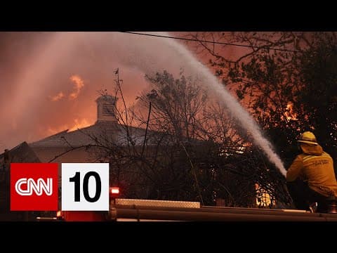 Wind-fueled Wildfires Impact Southern California | January 9, 2025 thumbnail