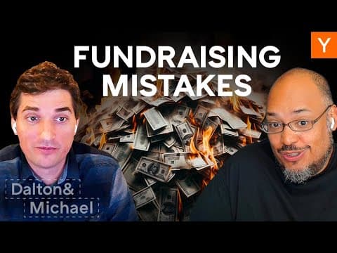 YC Founders Made These Fundraising Mistakes thumbnail