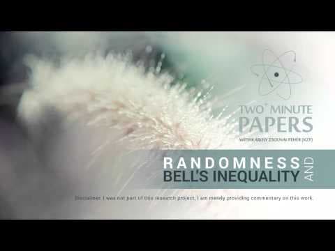 Randomness and Bell's Inequality [Audio only] | Two Minute Papers #31 thumbnail