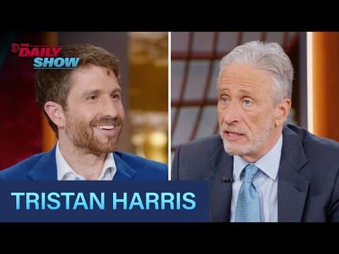 Tristan Harris – The Dangers of Unregulated AI on Humanity & the Workforce | The Daily Show thumbnail